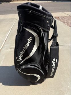 TaylorMade Golf Bag, 6 Dividers with rain cover