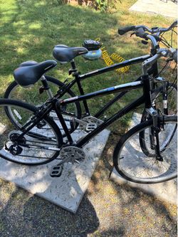 Two working 21speed mountain/road bicycles