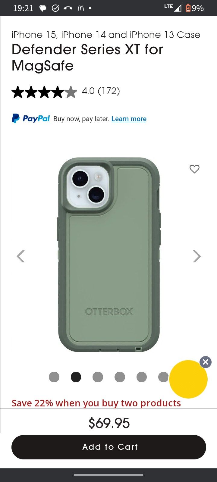 Otter Box For iPhone 15, 14, 13