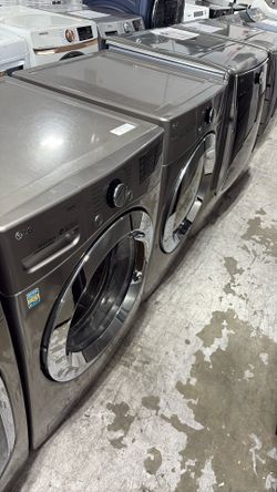 Lg Frontload washer and gas dryer