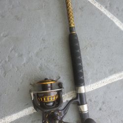 Daiwa BG 5000 And Custom Rod for Sale in Fort Lauderdale, FL - OfferUp