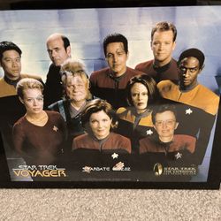 STAR TREK VOYAGER Photo, Nicely-Framed, From 2002