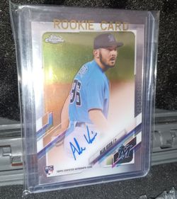 Alex Vesia autographed RC