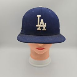 New Era 59Fifty Los Angeles Dodgers 2020 World Series Fitted Hat Size 7 1/4