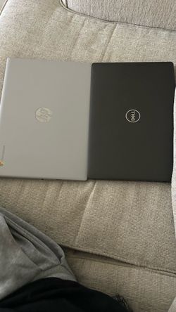 Dell and HP laptop