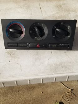 Genuine Saab Manual Climate Control panel