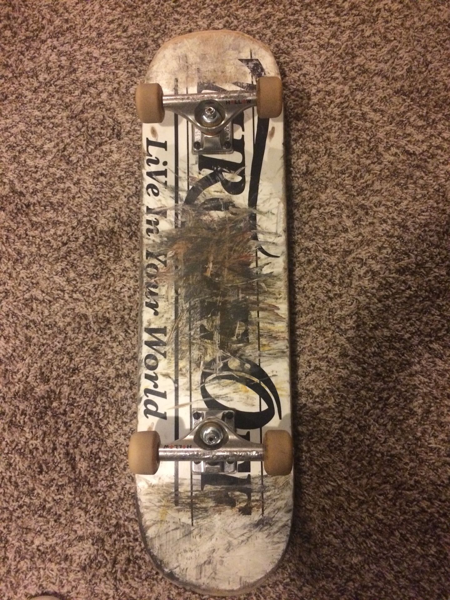Skateboard 8” Hollow Independent Trucks and Spitfire Wheels
