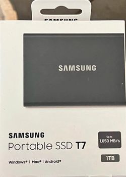 Samsung Portable SSD T7 1TB External