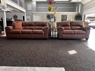 Sofa and Loveseat Set
