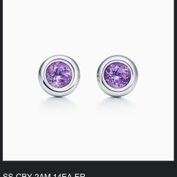 Tiffany Elsa Peretti Color By The Yard Earrings