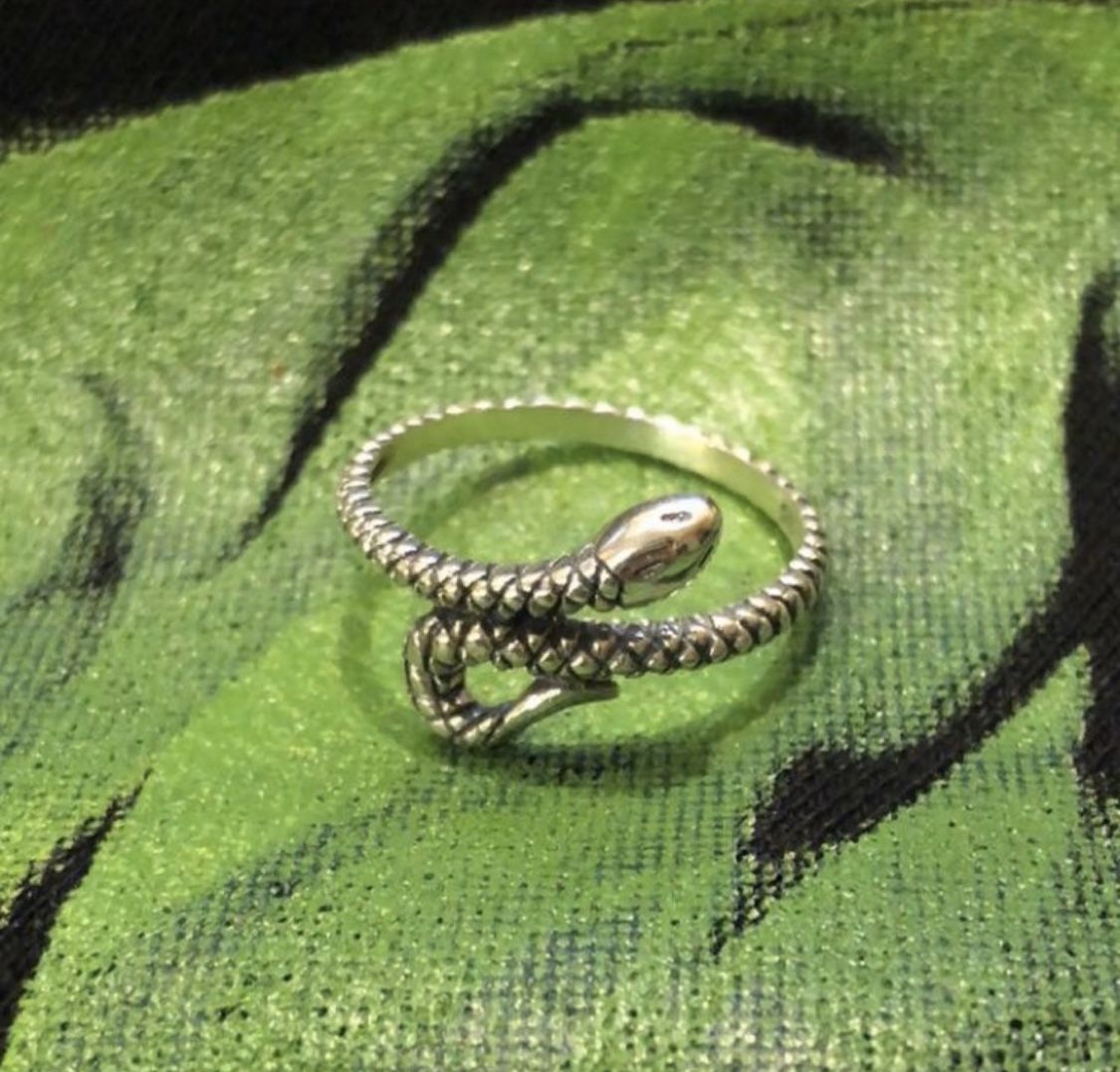 Hard Jewelry Slime Snake Ring