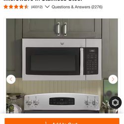 GE 1.6 cu. ft. Over-the-Range Microwave in Stainless Steel