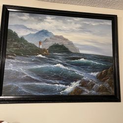 Hermosa pintura usado, pero en buen estado