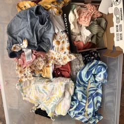 12 Months Dresses/shorts Sets