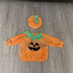 Baby Pumpkin Halloween Costume