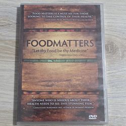 FoodMatters Documentary DVD Brand New
Food Matters Let thy food be the medicine