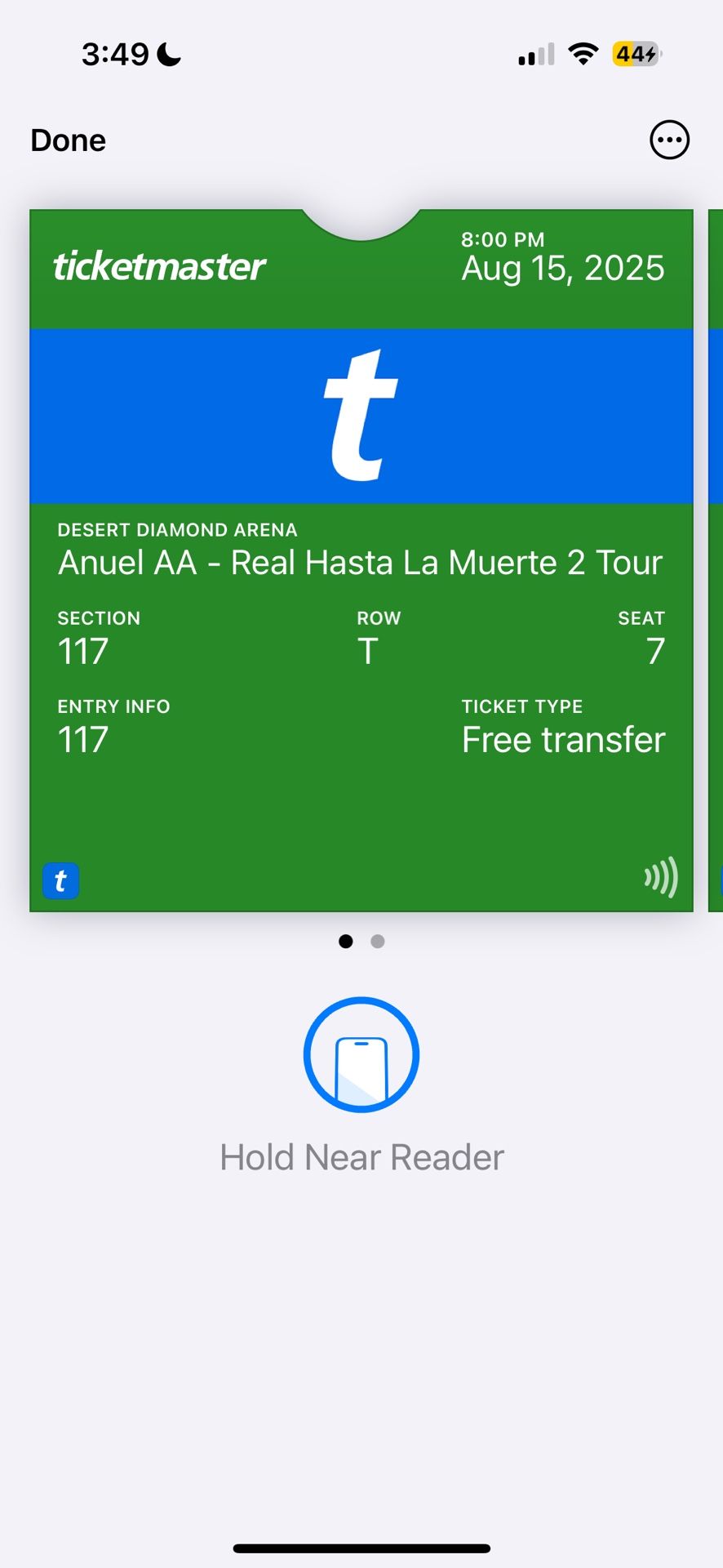 Concert Tickets