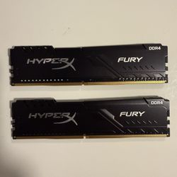 Kingston Hyper-X Fury ddr4 8gb 2400mhz RAM