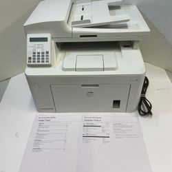 HP LaserJet Pro MFP M227fdn Laser All-In-One Printer Scanner LOW PAGES - Tested