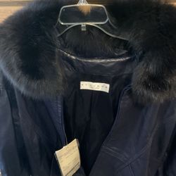 Stavros leather jacket