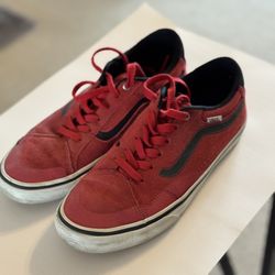 Red Vans 