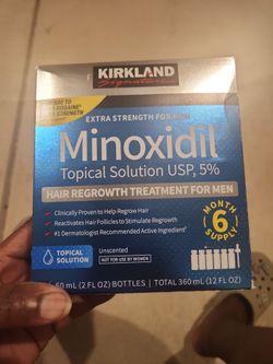 Kirkland Minoxidil 5% Hair Regrowth 6-Month Supply