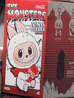 Coca Cola Labubu Vinyl Popmart