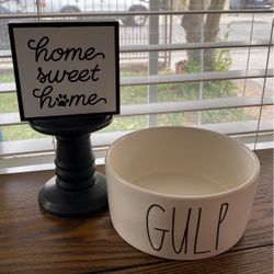 Rae Dunn Dog Bowl