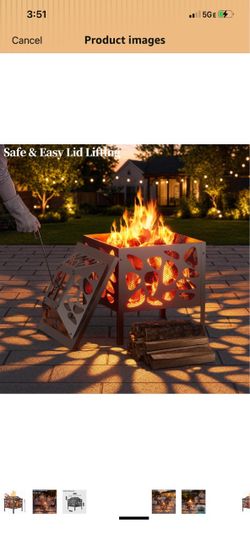 Small fire pit