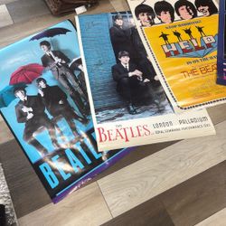 5 - Vintage Beatles Posters