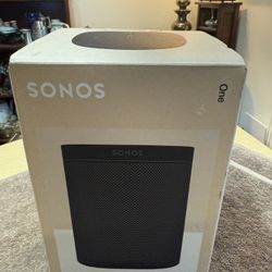Sonos One (Gen 2) - Voice Controlled Smart Speaker With Amazon Alexa Built-In - Brand New!