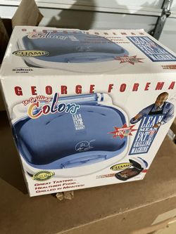 George Foreman Grill Colors