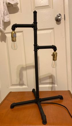 Rustic industrial lamp