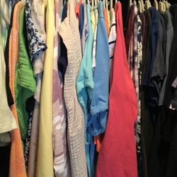 Many Tops And Sweaters 
