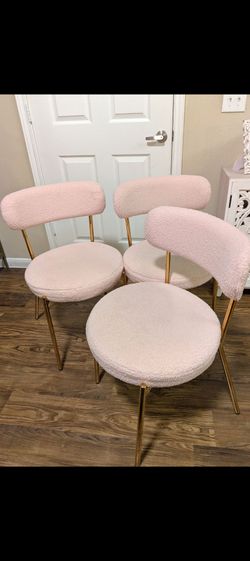Pink chairs