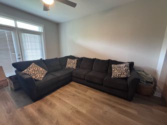 Dark Blue Sectional