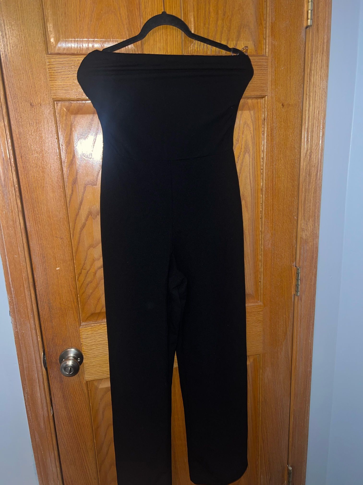 Charlotte Russe Black Jumpsuit - Size M