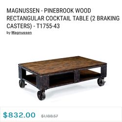 Coffee Table And End Table 