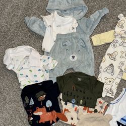Baby Clothes And Items 