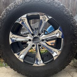 Chrome 20’s on 35’s