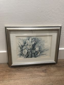 Watercolor By Marie Zukoff Indian Mills NJ