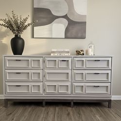 Bassett Pecan 74” Dresser