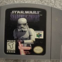 Star Wars Shadows of the Empire N64 Cartridge