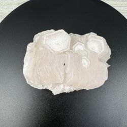 Rare Crystal Pink Calcite Coin Specimen