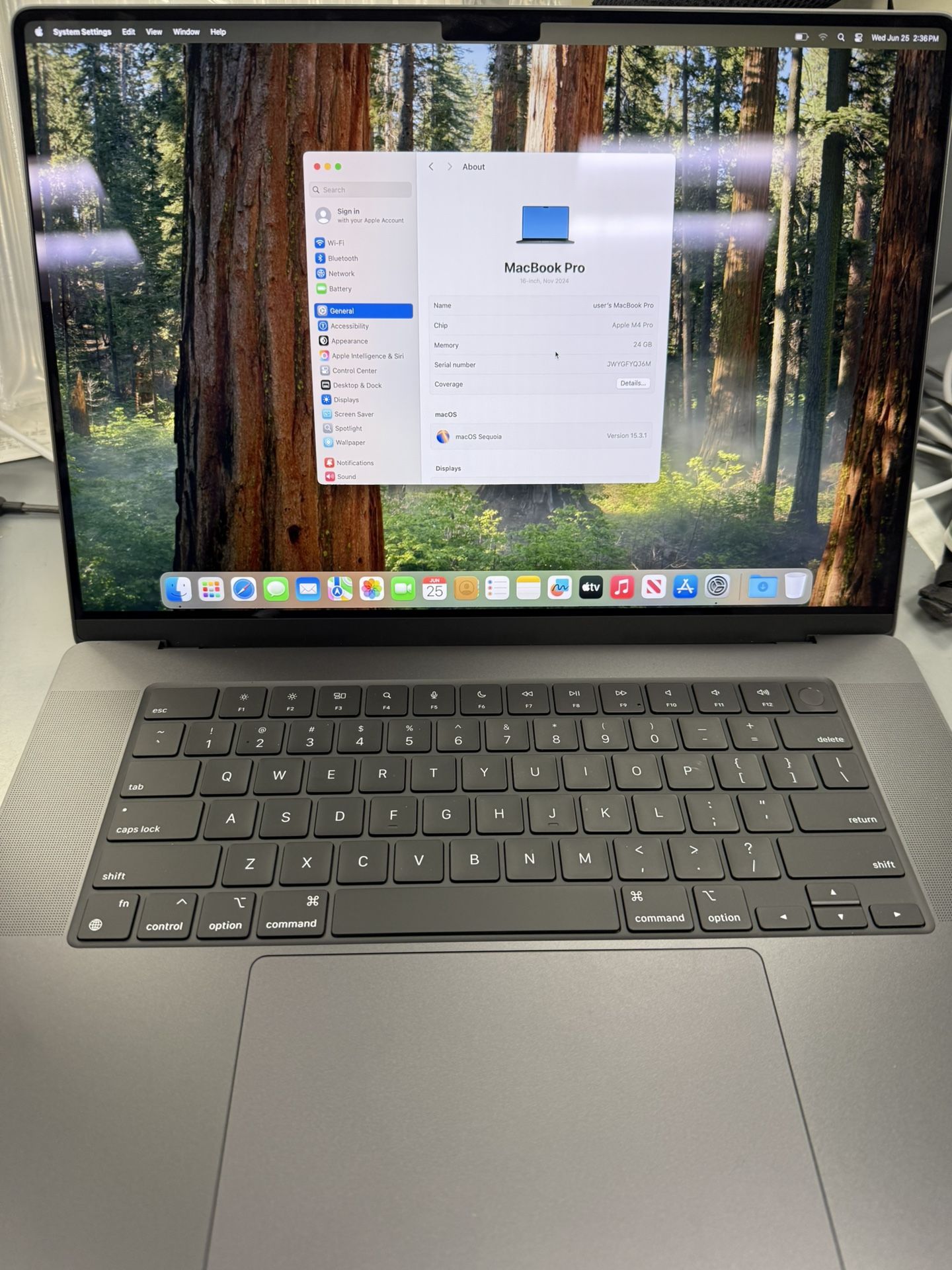 Rare Custom Order Apple MacBook Pro 16” M4 Pro 24gb Ram 1TB AppleCare Plus Eligible