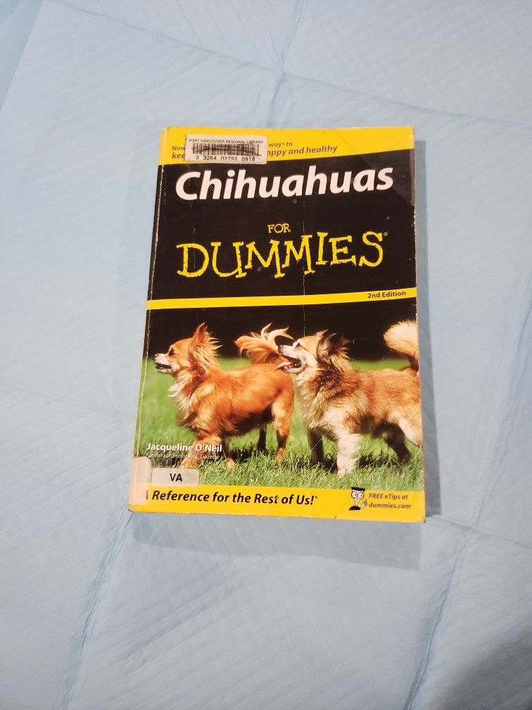 Chihuahuas For Dummies Book