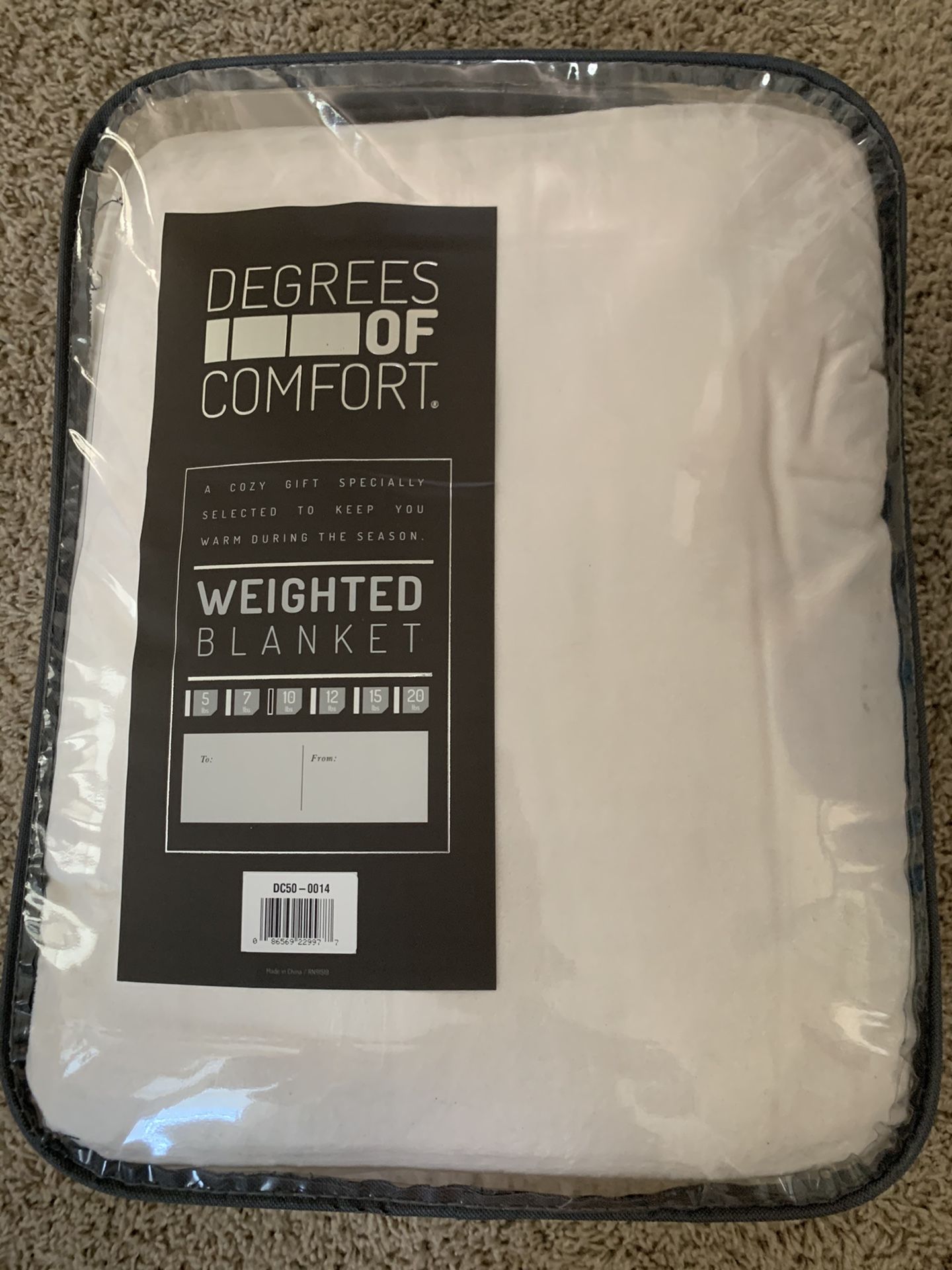 New Sherpa Weighted Blanket Throw Dualed Sided Soft Cozy Fleece Thick Fuzzy Warm Bed Blanket for Twin Bed or Sofa | 50x60 Blush 10 LBS 2 IN 1 FLUFFY
