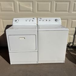 Washer and Dryer 