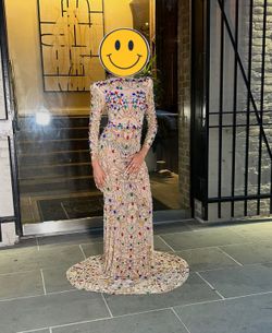 Sheer Sequin Dress