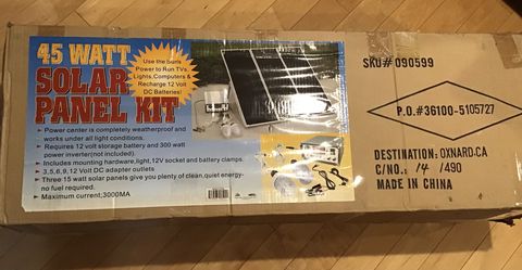 Solar Panel Kit